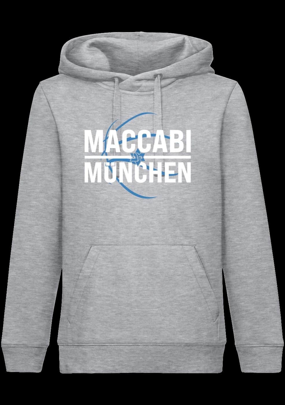 Grauer Maccabi München Hoodie