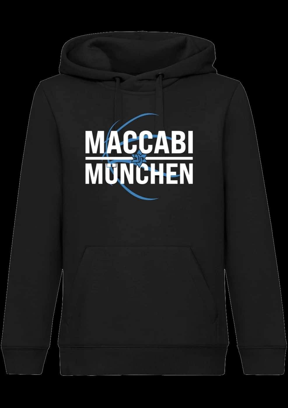 Schwarzer Maccabi München Hoodie