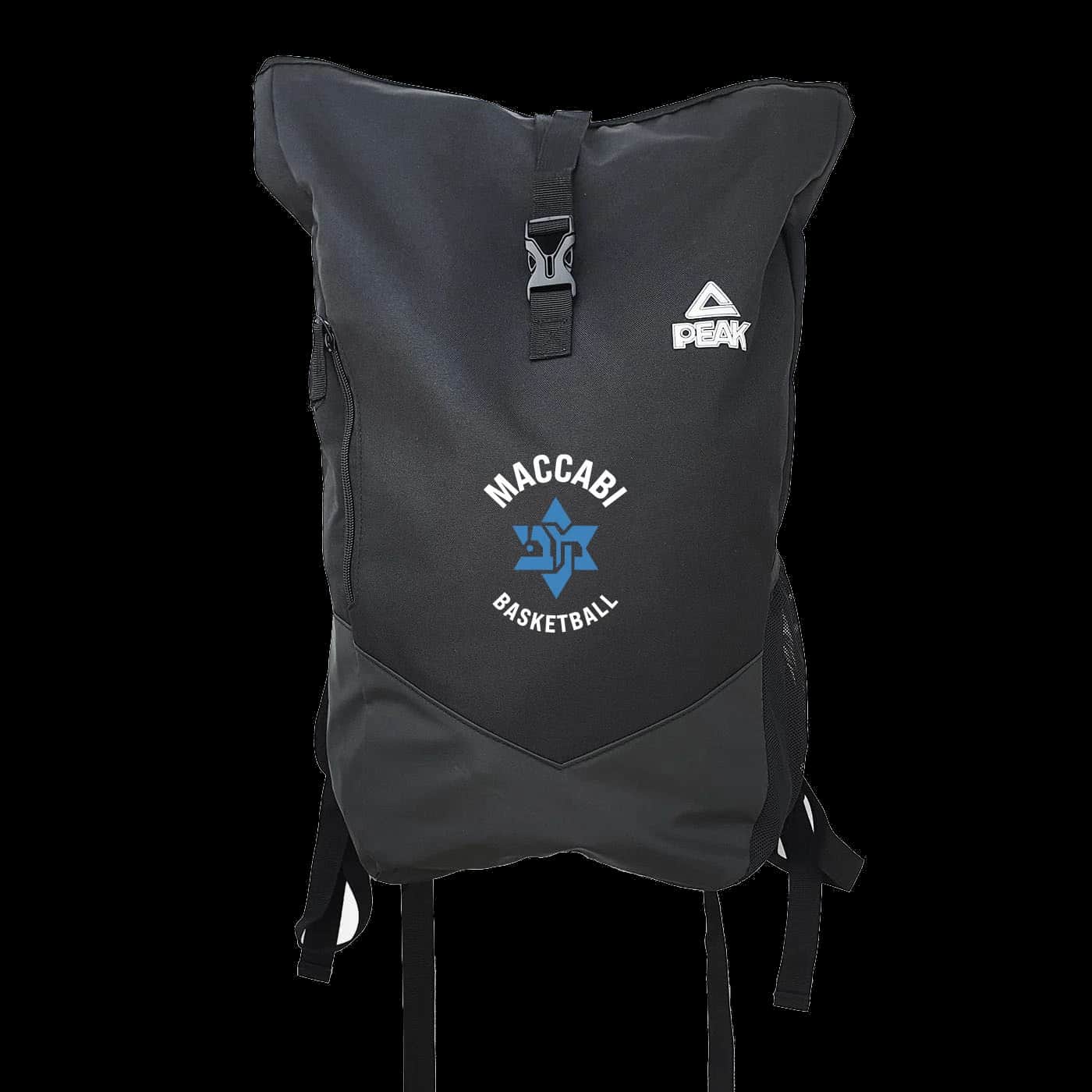 Schwarzer Maccabi München Rucksack