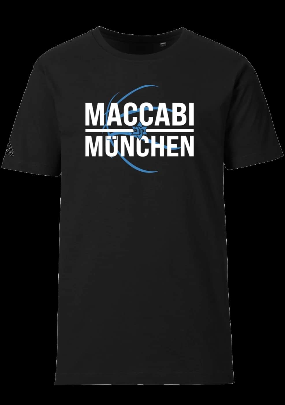 Schwarzes Maccabi München Kinder-T-Shirt