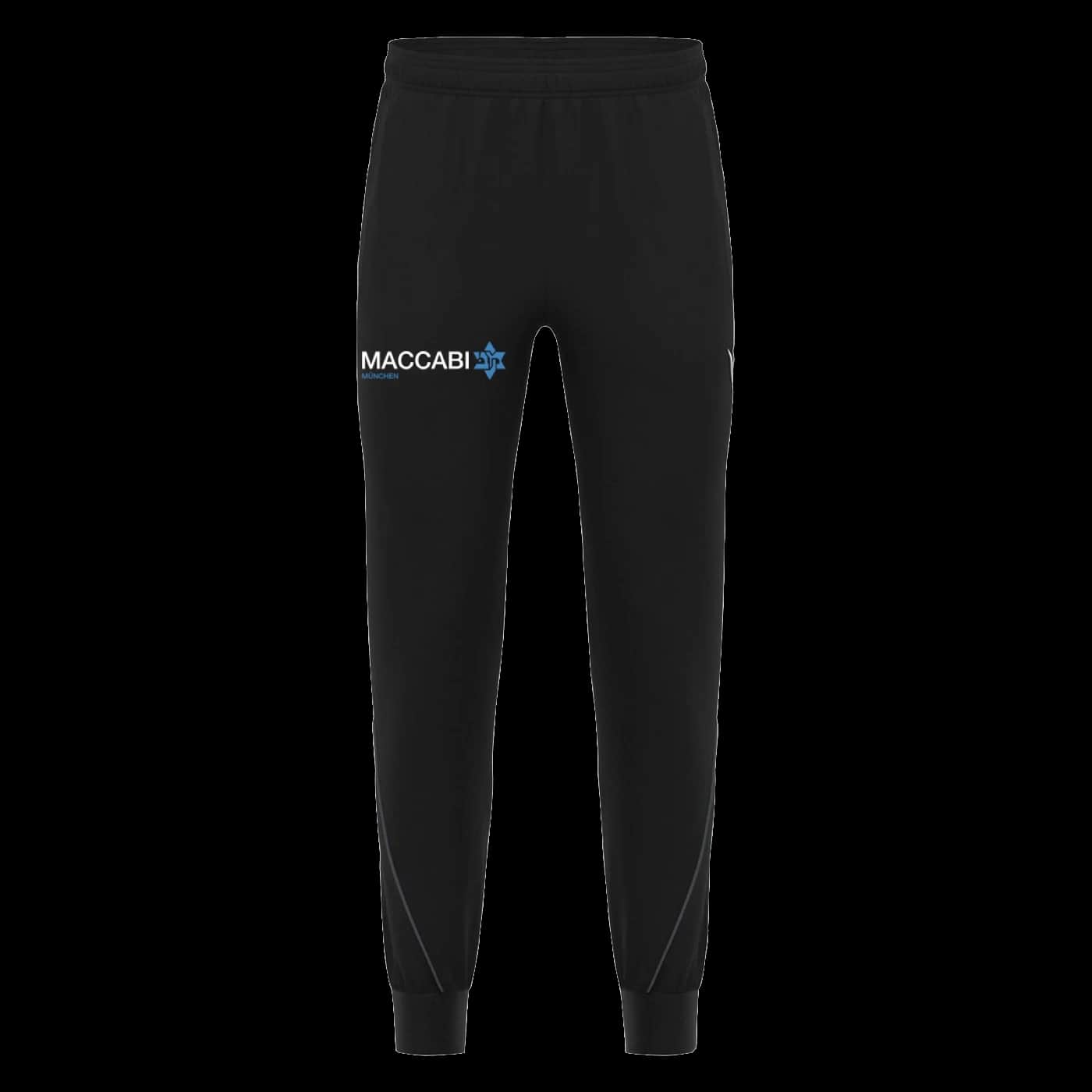 Schwarze Maccabi München Fußball Sweatpant